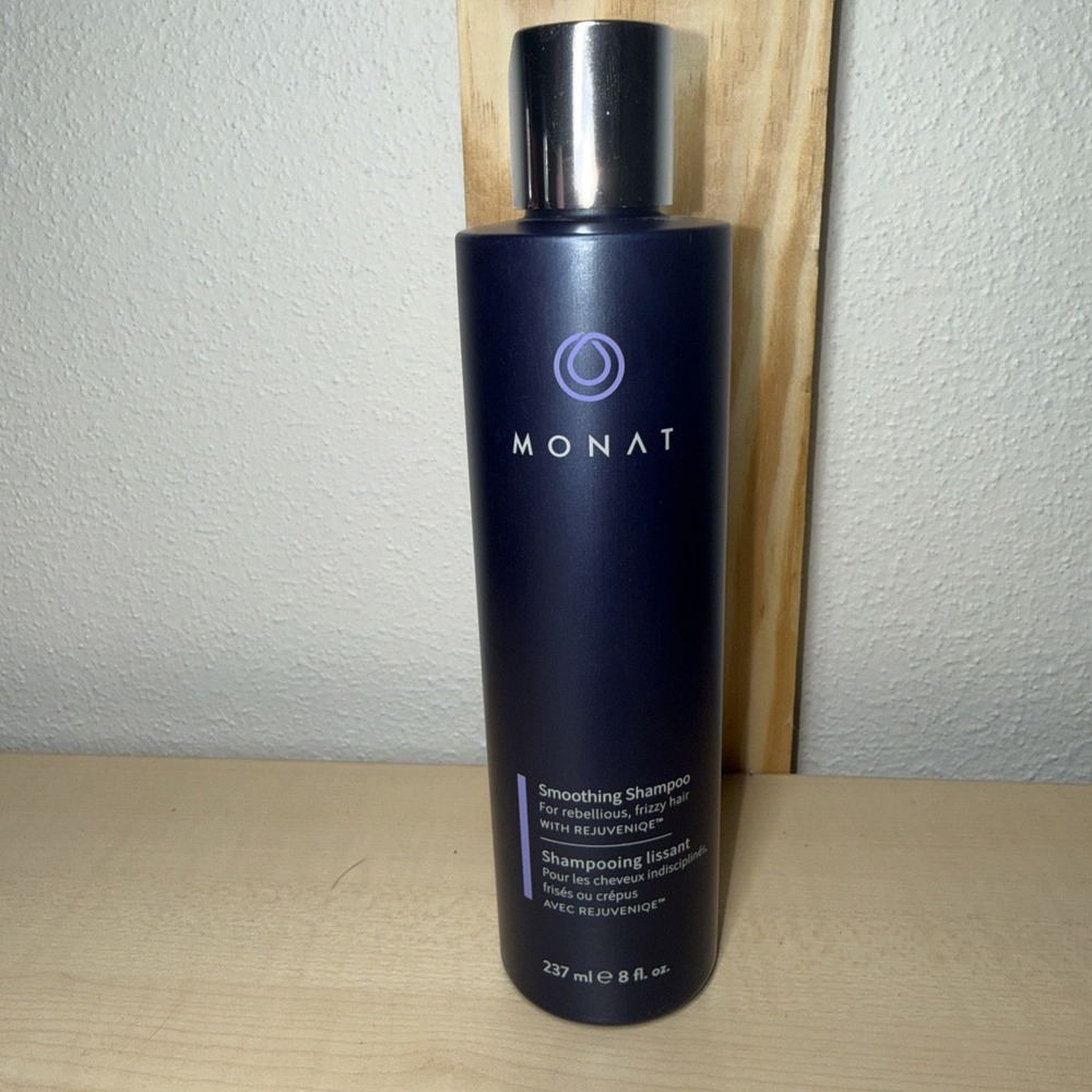 Monat Smoothing Anti-Frizz Shampoo Hair Rejuveniqe Nourish Hair 8oz 237mL SEALED